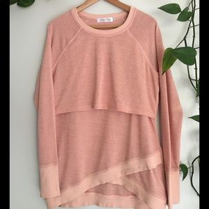 Latched Mama Nursing Blouse / Sweater